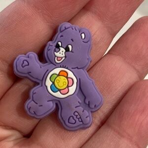 Care Bear purple Croc Shoe Charm